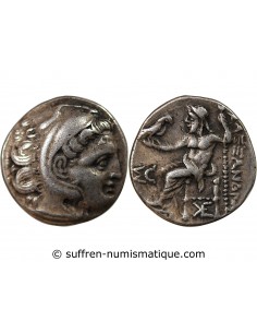 MACEDOINE, ALEXANDRE LE GRAND - TETRADRACHME ARGENT ODESSOS