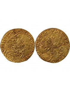 DUCHÉ DE BRETAGNE, FRANÇOIS Ier ET II - CAVALIER D'OR 1442 / 1488 RENNES 2