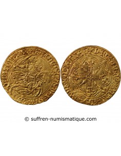 DUCHÉ DE BRETAGNE, FRANÇOIS Ier ET II - CAVALIER D'OR 1442 / 1488 RENNES