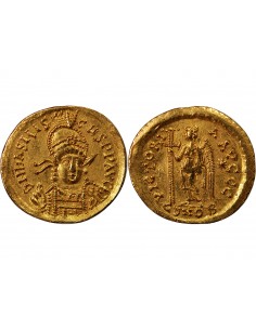 TIBERE II CONSTANTIN﻿﻿ - SOLIDUS OR 578 / 582 CONSTANTINOPLE 2