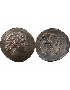 EOLIDE, CYME - TETRADRACHME ARGENT  2