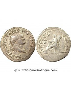 VESPASIEN - DENIER ARGENT 73 ROME