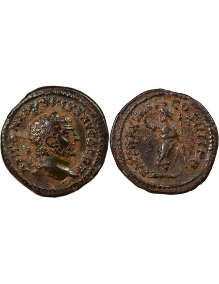 CARACALLA - DENIER ARGENT 215 ROME