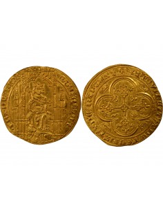 PHILIPPE VI DE VALOIS - LION D'OR 1338-1339 2