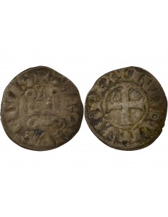 LOUIS IX, dit SAINT LOUIS - DENIER TOURNOIS 1240 / 1270﻿ 2