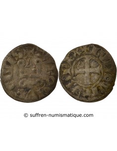 LOUIS IX, dit SAINT LOUIS - DENIER TOURNOIS 1240 / 1270﻿