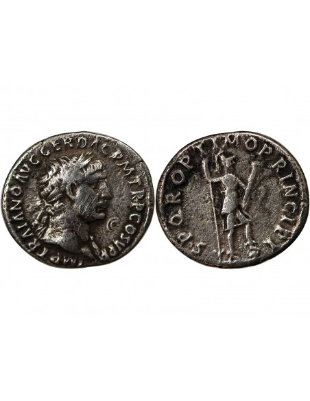 TRAJAN - DENIER ARGENT 108 ROME